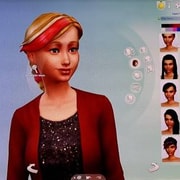 Запись: Причёски и мелирование волос в The Sims 4