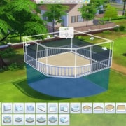 Запись: The Sims 4: Как создать комнаты с изогнутыми стеклянными окнами