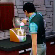 Запись: The Sims 4 «Классная кухня» - создание и украшение мороженого