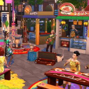 Запись: Официальный трейлер про фестивали из «The Sims 4 Жизнь в городе»