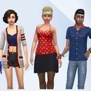 Запись: «The Sims 4: Вечер боулинга» — официальные участки и семьи