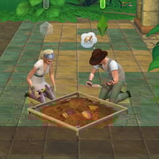 Запись: Навык археологии в «The Sims 4: Приключения в джунглях»