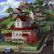 Запись: The Sims 4: Концепт-арт городка «Снут Хайтс»