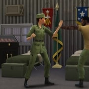 Запись: Карьера Военного служащего из The Sims 4 «Стрейнджервиль»