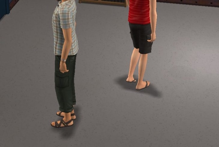 исправление проблемы с тенями симс 2