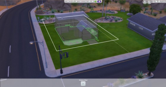 переместить участок симс 4 2