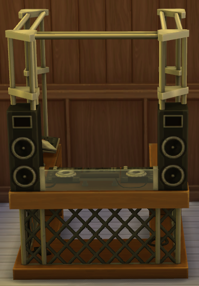 пульт диджея симс 4