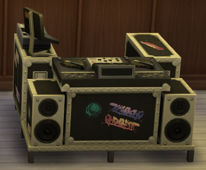 пульт диджея симс 4