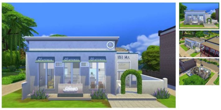 the-sims-4-в-ресторане-Le-Blanc