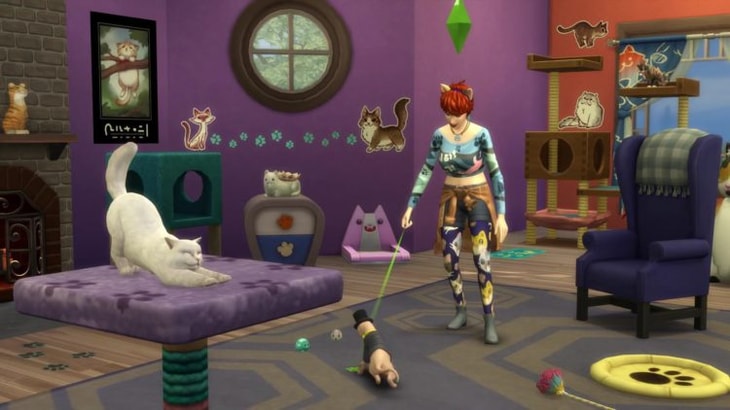 объекты для кошек