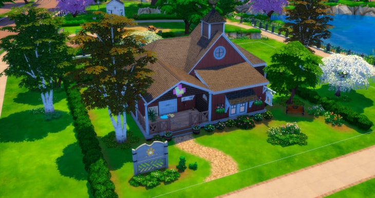 симс 4 кошки и собаки ветеринарная клиника из трейлера