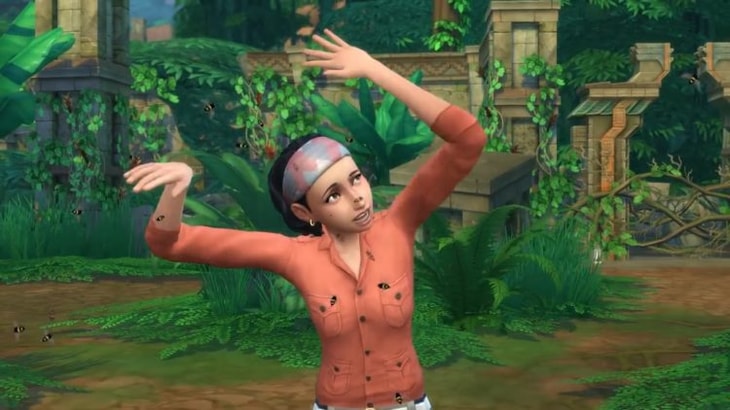 нападение пчел в путешествии