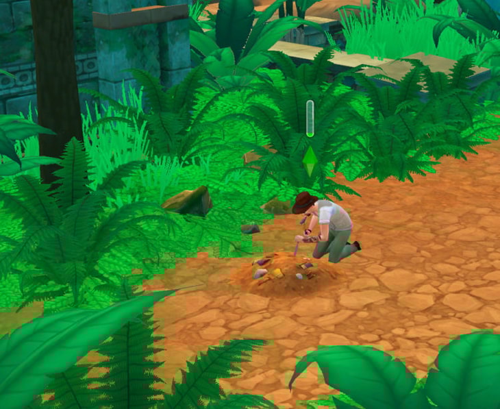 раскопки в джунглях