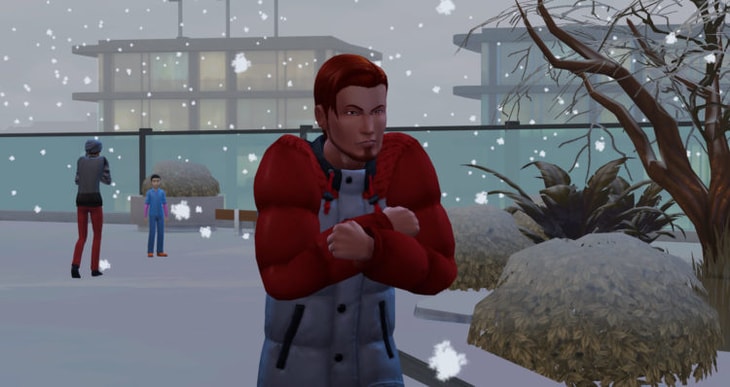 персонажи на улице