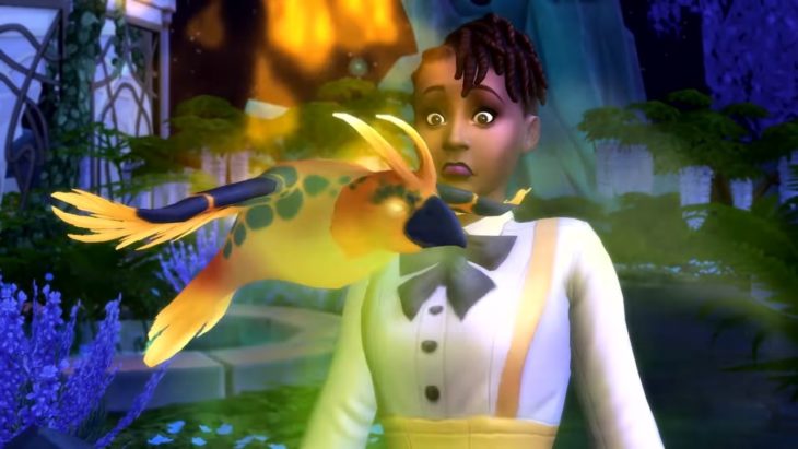 симс 4 мир магии фамильяр