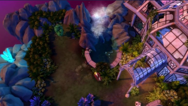 sims 4 мир магии зона для коллекционирования