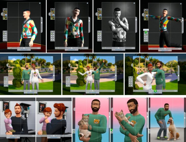 the sims 4 Moschino категории различных поз для фото