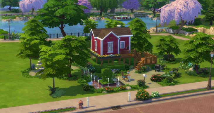 Itty Bitty Red Tiny Home