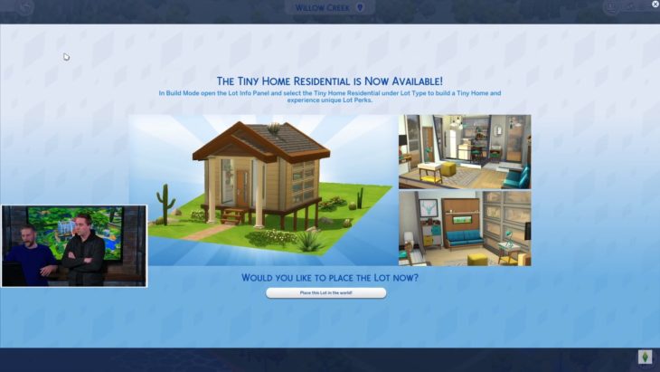 симс 4 компактная жизнь размещение готового дома