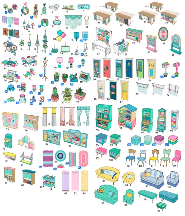 предметы каталога сообщества 2020 симс 4