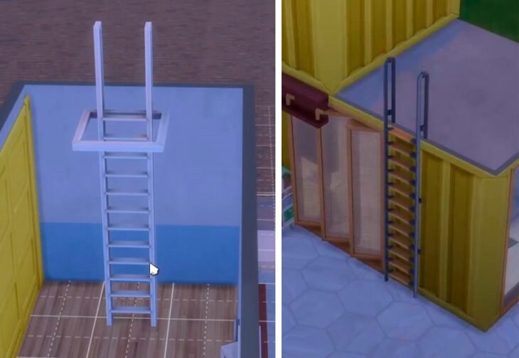 новая лестница в обновлении