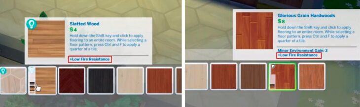 примечание о низком показателе огнеупорности