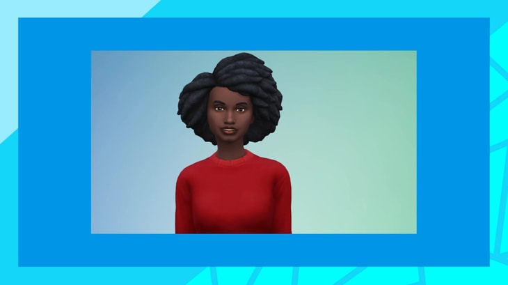 новая прическа скриншот со стрима симс 4