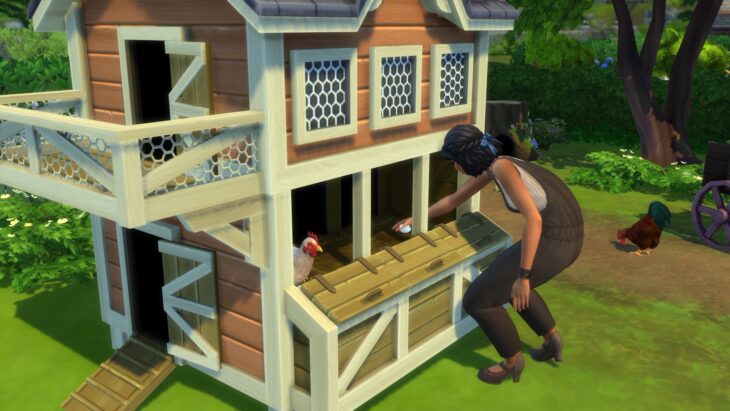 курятник симс 4 загородная жизнь