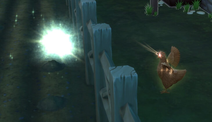 симс 4 загородная жизнь - золотоносная курица