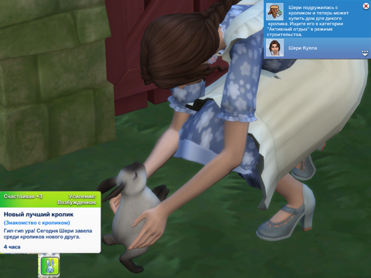 симс 4 загородная жизнь мудлет новый лучший кролик
