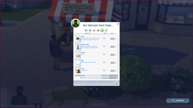 покупка продуктов в ларьках