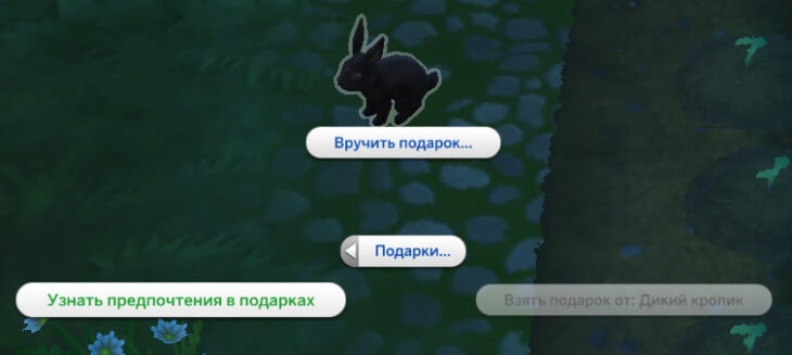 симс 4 загородная жизнь узнать предпочтения в подарках