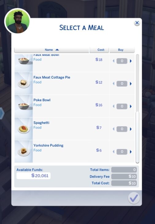 зумерская доставка симс 4