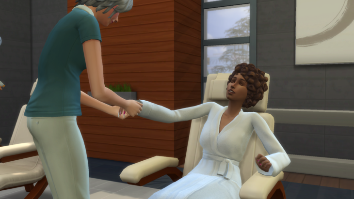 маникюр в день спа