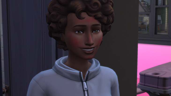 раздражение на лице