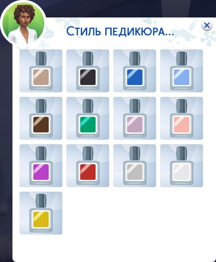 стили педикюра