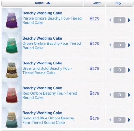 формы тортов