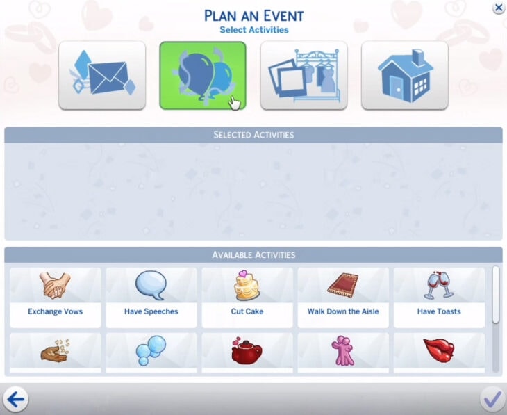 распланировать свадьбу