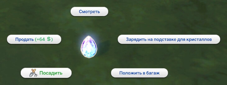 действия при нажати на семечко