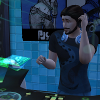 Навык ди-джея в «The Sims 4 Веселимся вместе»