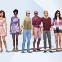 The Sims 4 «Романтический сад» — официальные участки и семьи