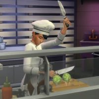 О работе шеф-поваром в The Sims 4 «В ресторане»