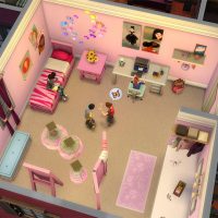 The Sims 4 «Детская комната» — официальные участки и семьи