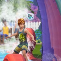 Исправление проблемы с водяной дорожкой из The Sims 4 «На заднем дворе»