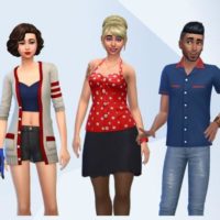 «The Sims 4: Вечер боулинга» — официальные участки и семьи